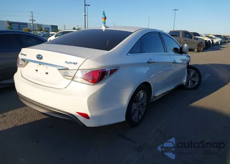 2013 Hyundai Sonata Hybrid Limited from USA, damaged, VIN KMHEC4A48DA098230